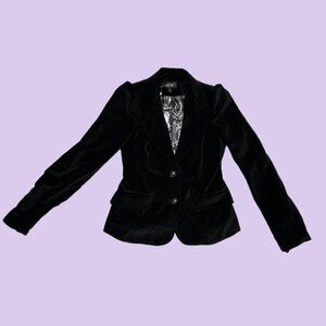 Dolls Kill Widow Dark Bloodlust Velvet Blazer XL BNWT